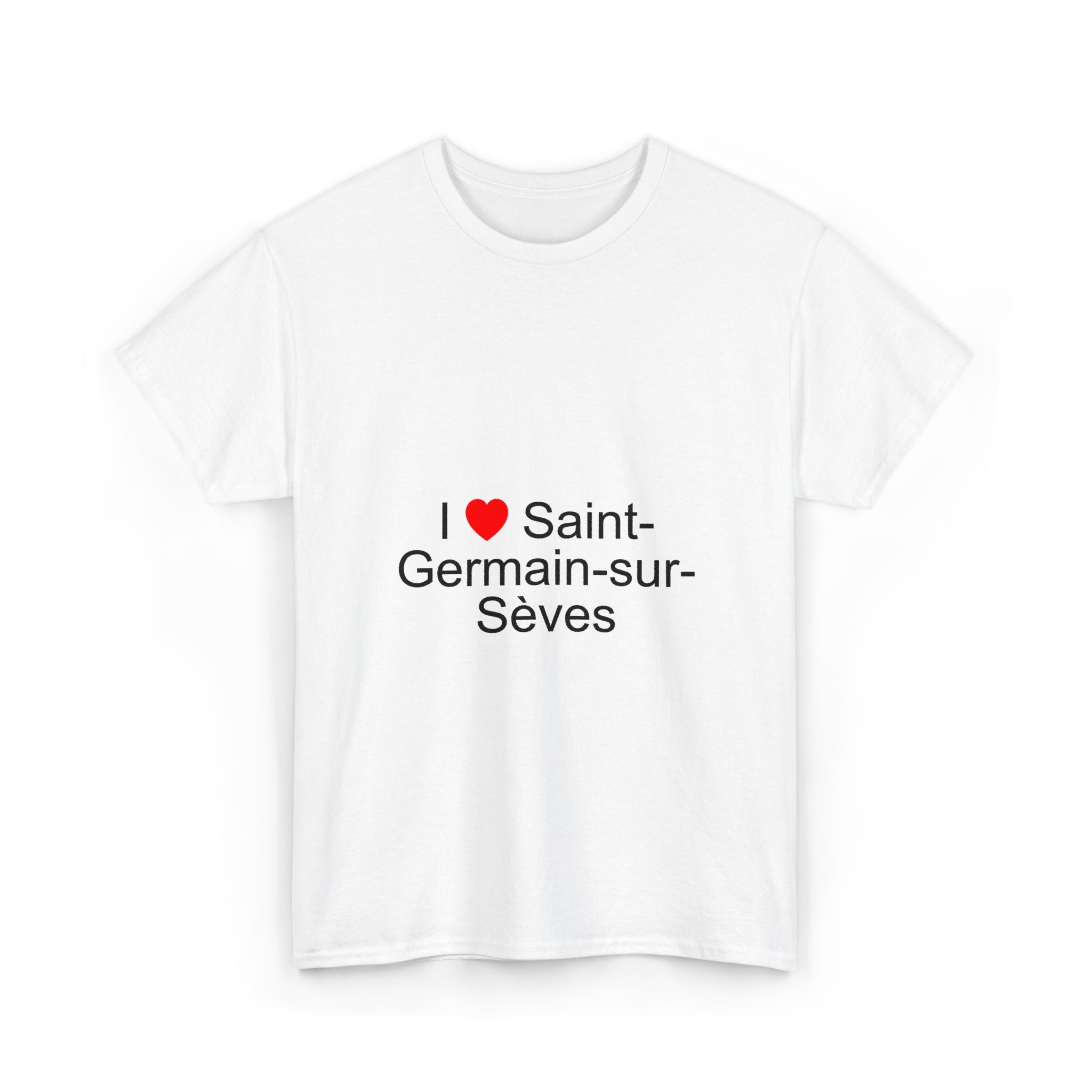 T-shirt I love saint-germain-sur-sèves