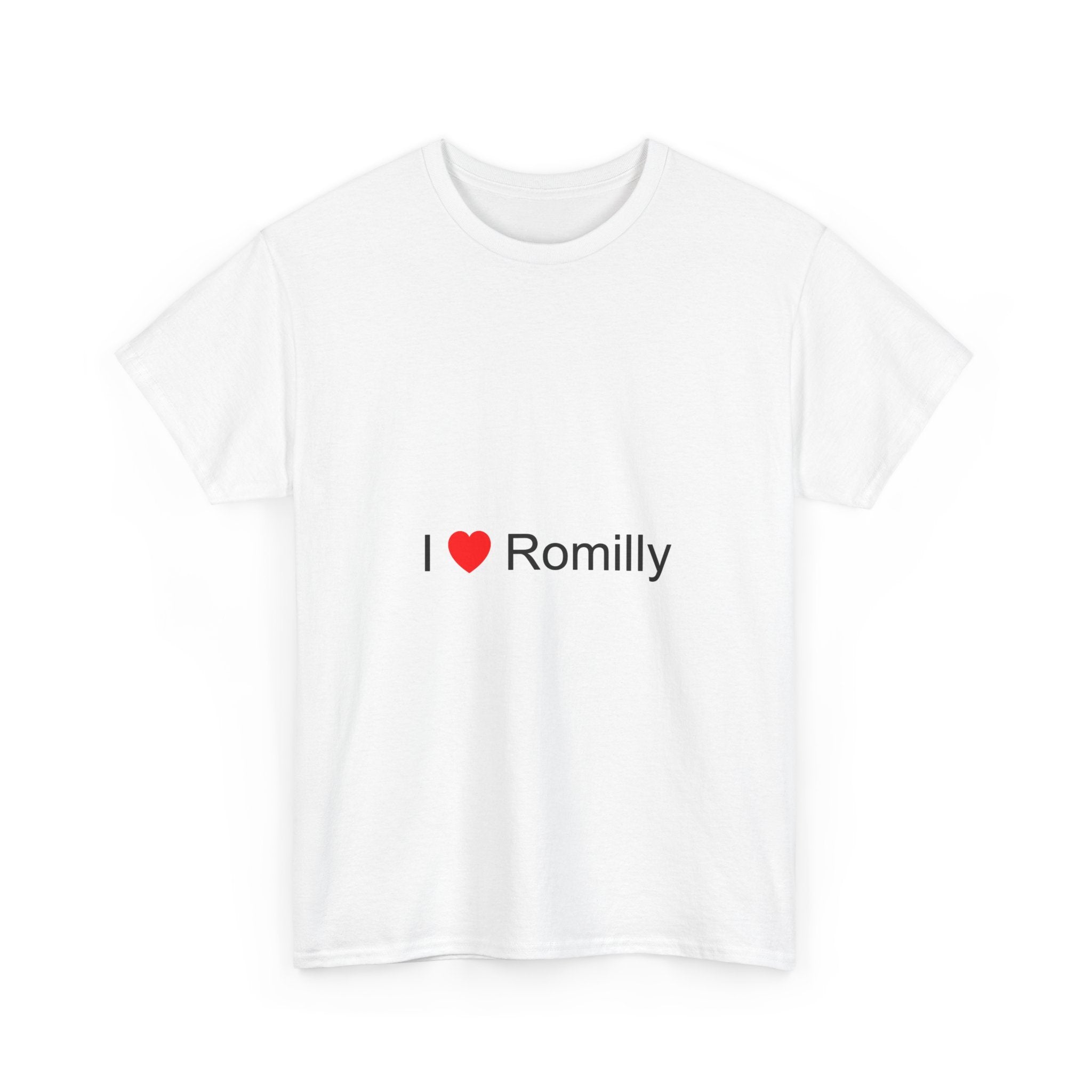 T-shirt I love romilly