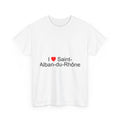 T-shirt I love saint-alban-du-rhône