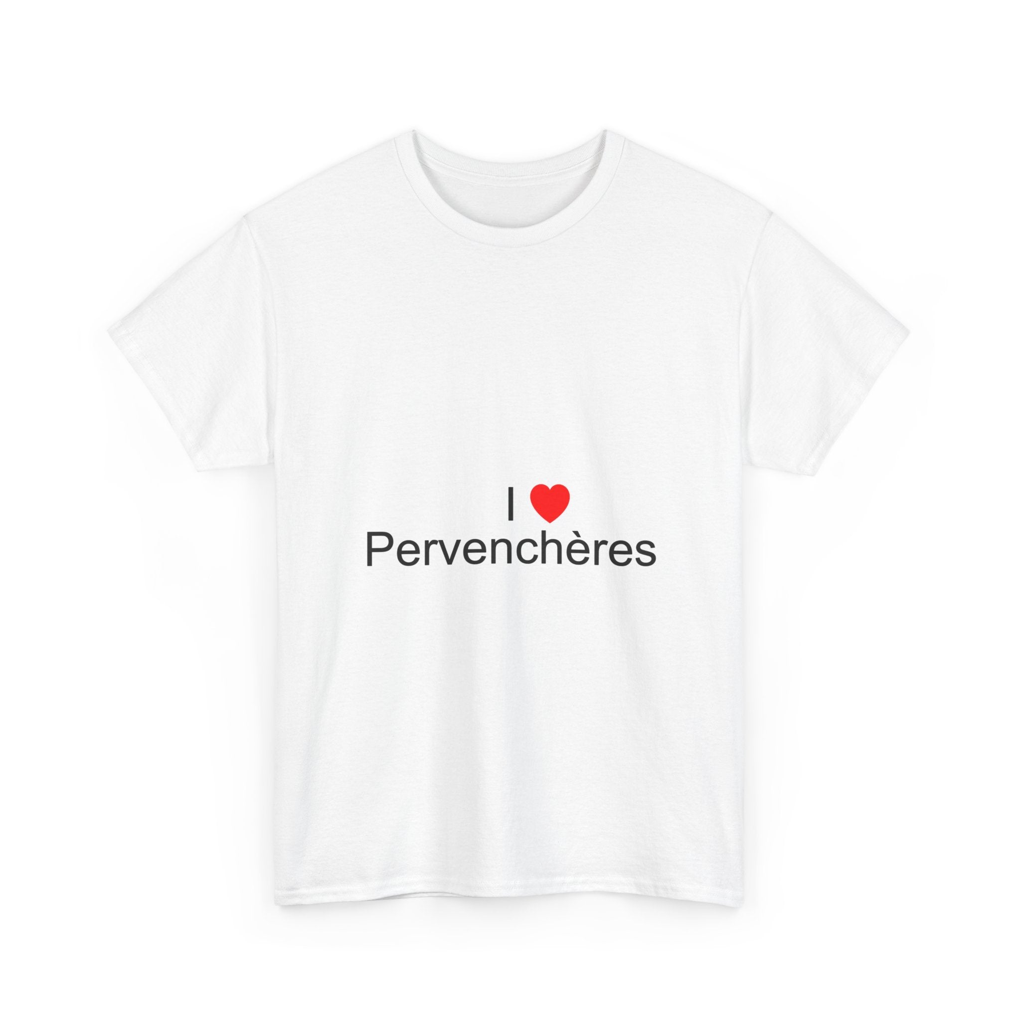 T-shirt I love pervenchères