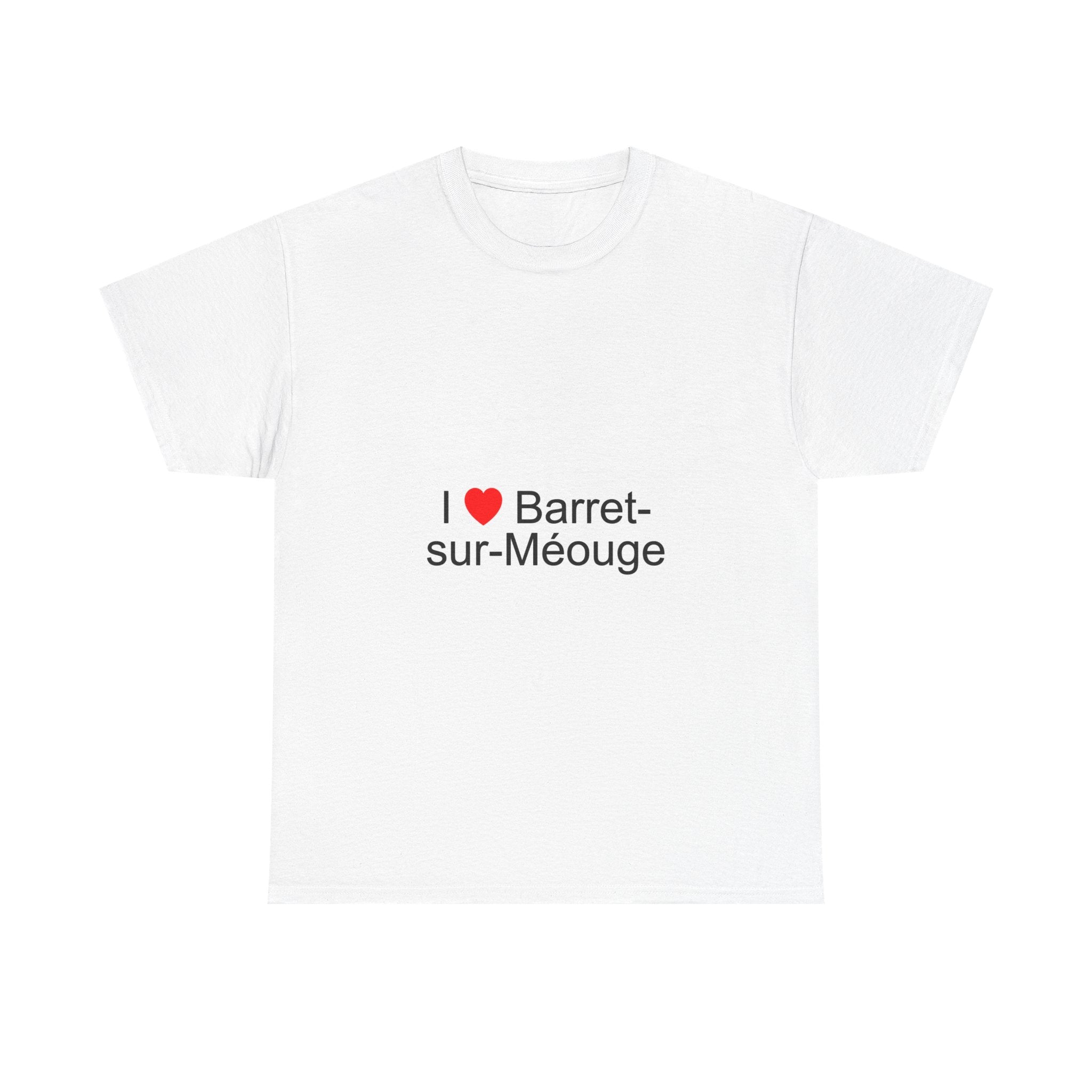 T-shirt I love barret-sur-méouge