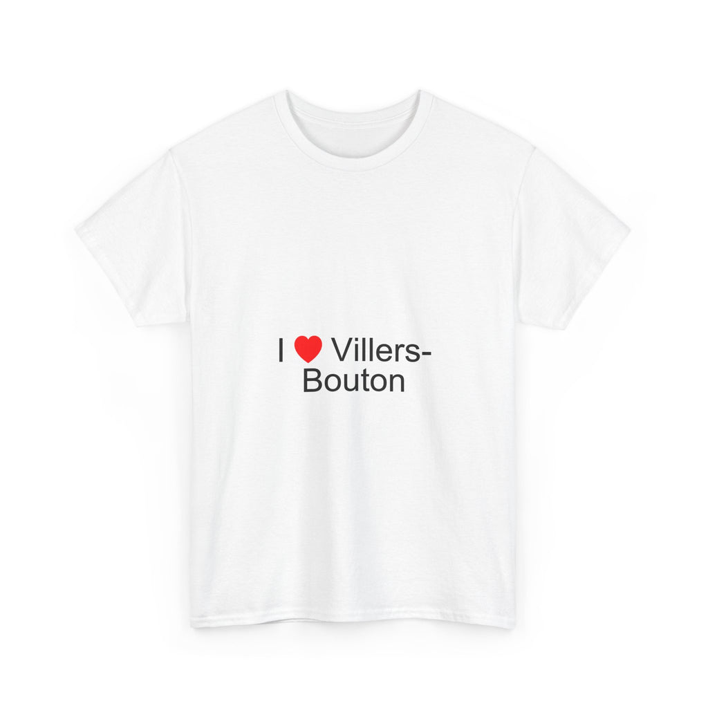 T-shirt I love villers-bouton