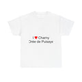 T-shirt I love charny orée de puisaye