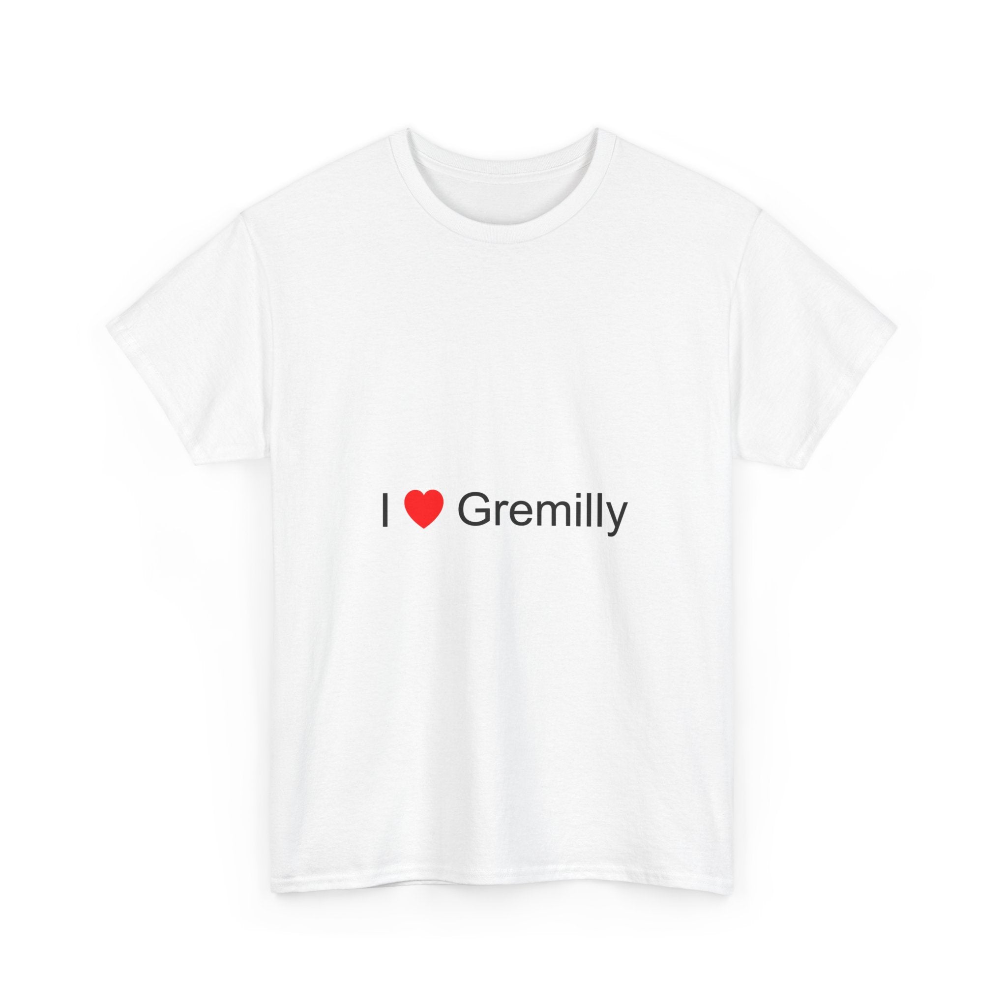 T-shirt I love gremilly