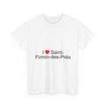 T-shirt I love saint-firmin-des-prés