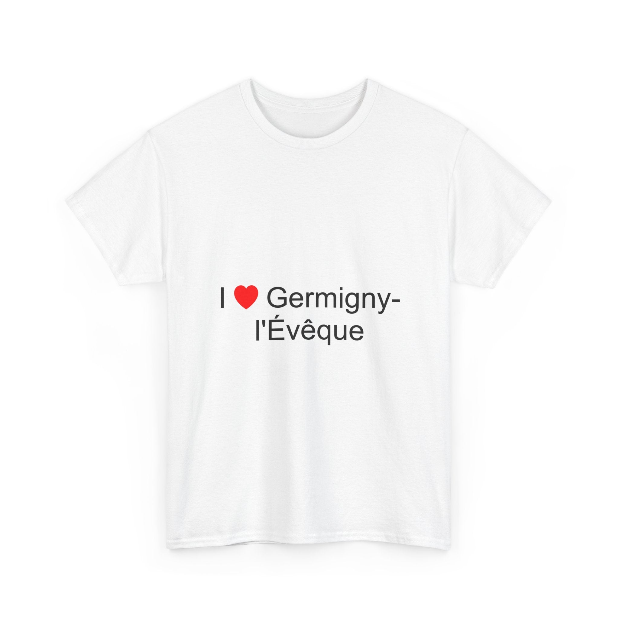 T-shirt I love germigny-l'évêque