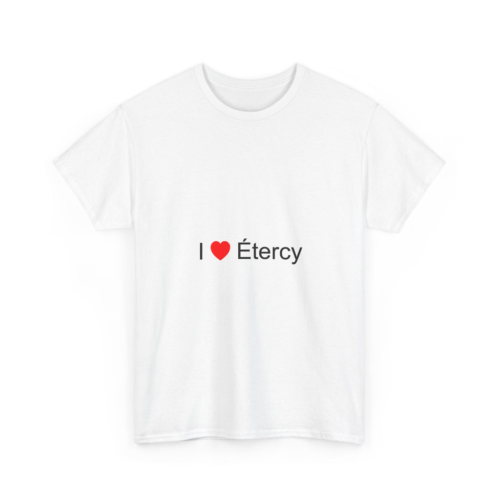 T-shirt I love étercy