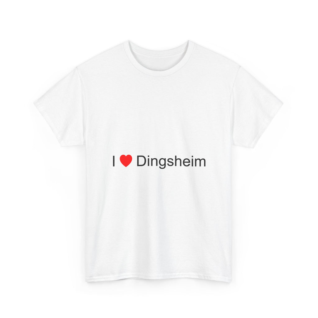 T-shirt I love dingsheim