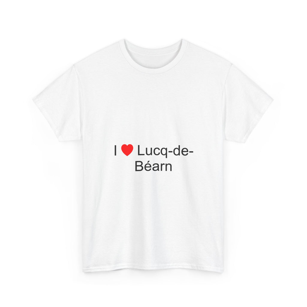T-shirt I love lucq-de-béarn