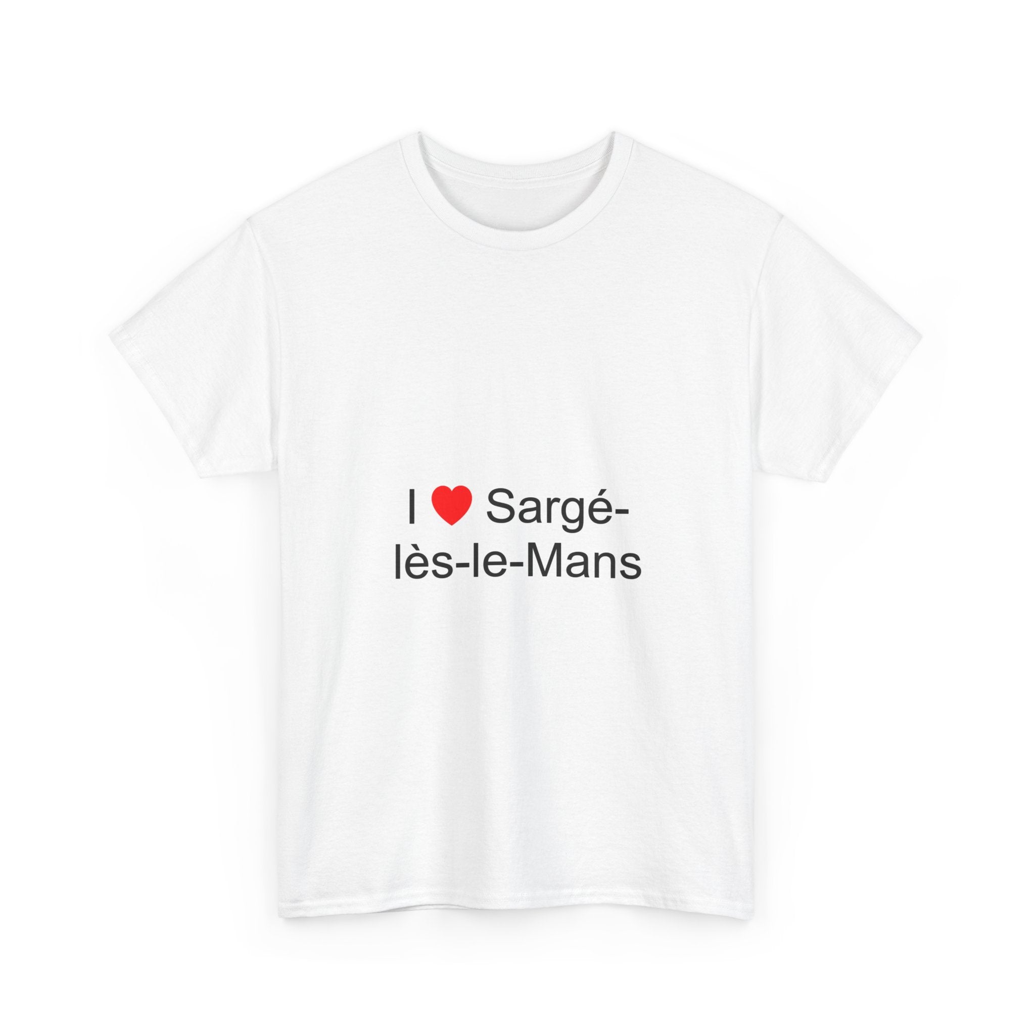 T-shirt I love sargé-lès-le-mans