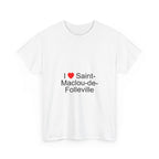 T-shirt I love Saint-Maclou-de-Folleville