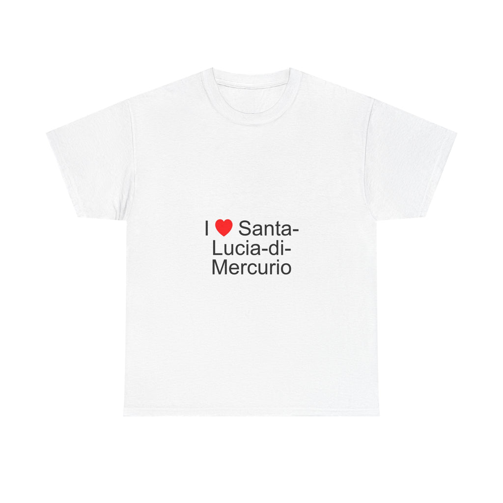 T-shirt I love santa-lucia-di-mercurio