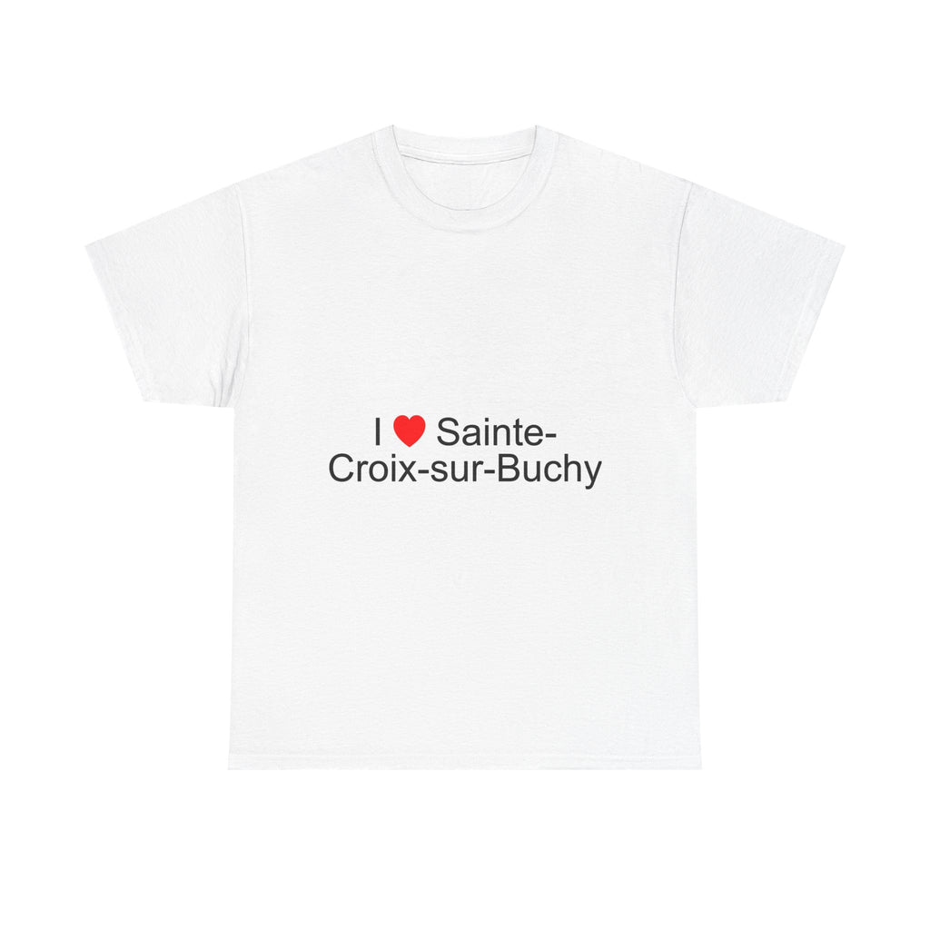 T-shirt I love sainte-croix-sur-buchy