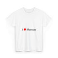 T-shirt I love marson