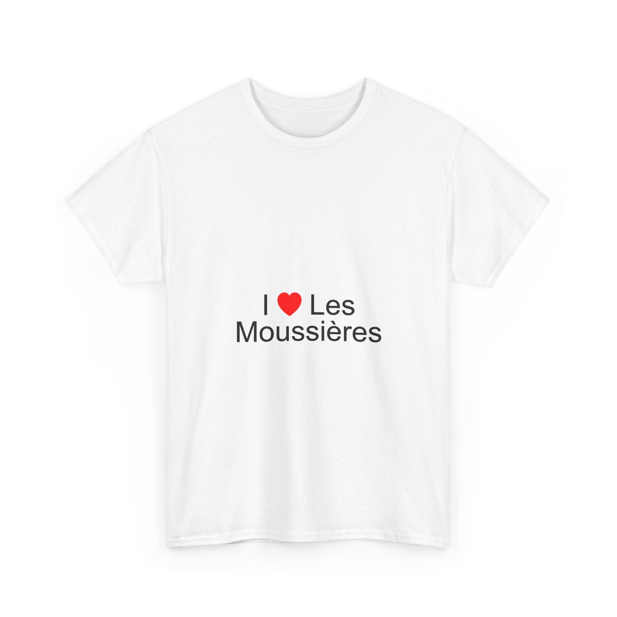 T-shirt I love les moussières