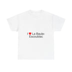 T-shirt I love La Baule-Escoublac - cadeau souvenir Loire-Atlantique - visuel 1