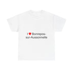 T-shirt I love Bonrepos-sur-Aussonnelle