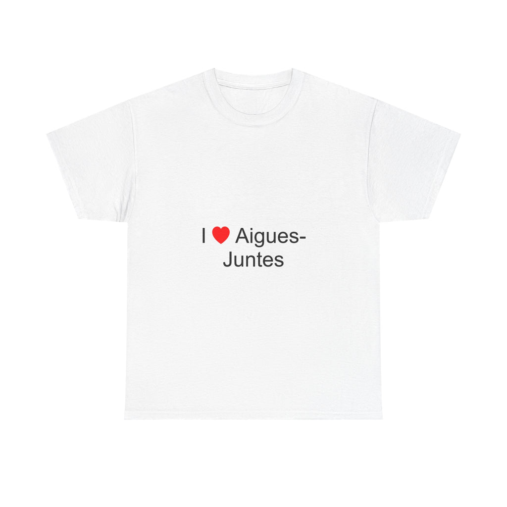 T-shirt I love aigues-juntes