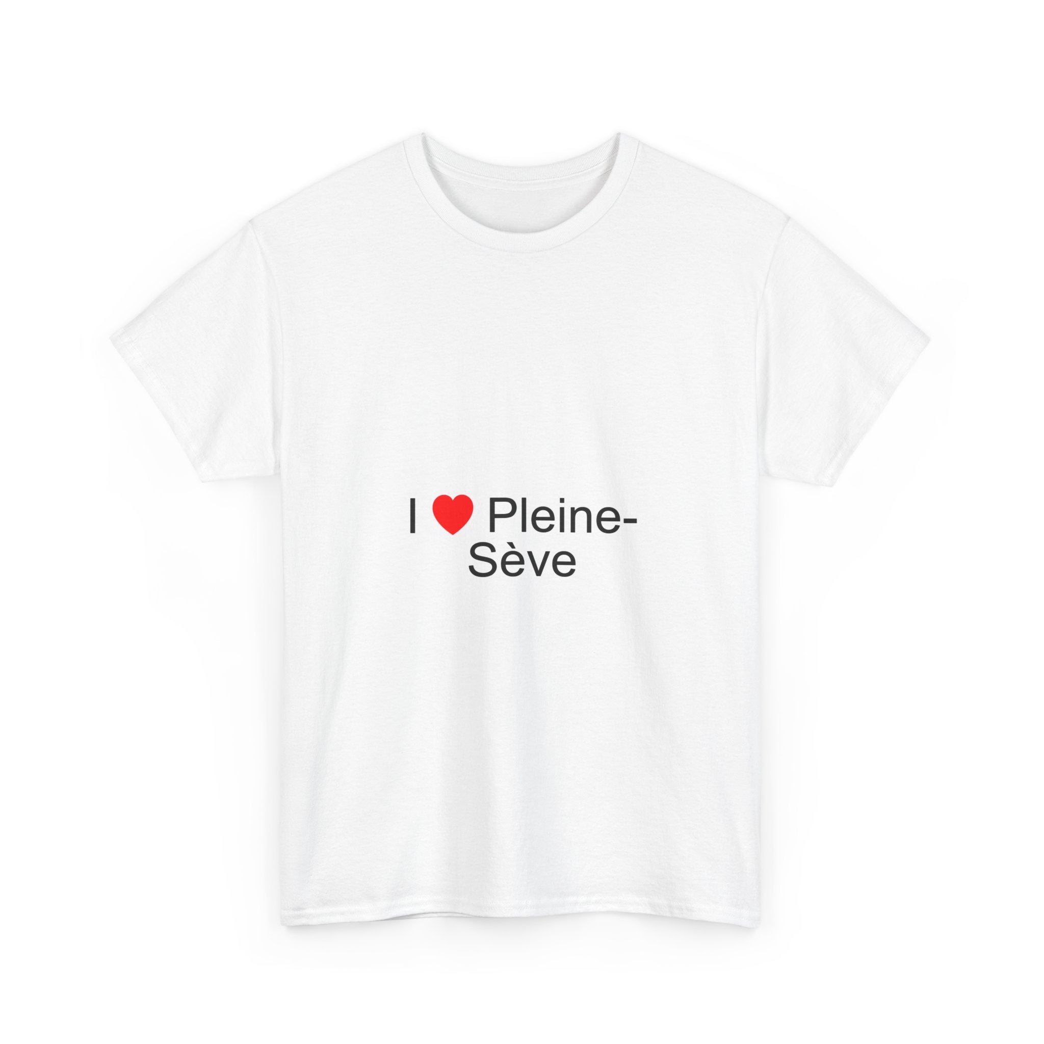 T-shirt I love pleine-sève