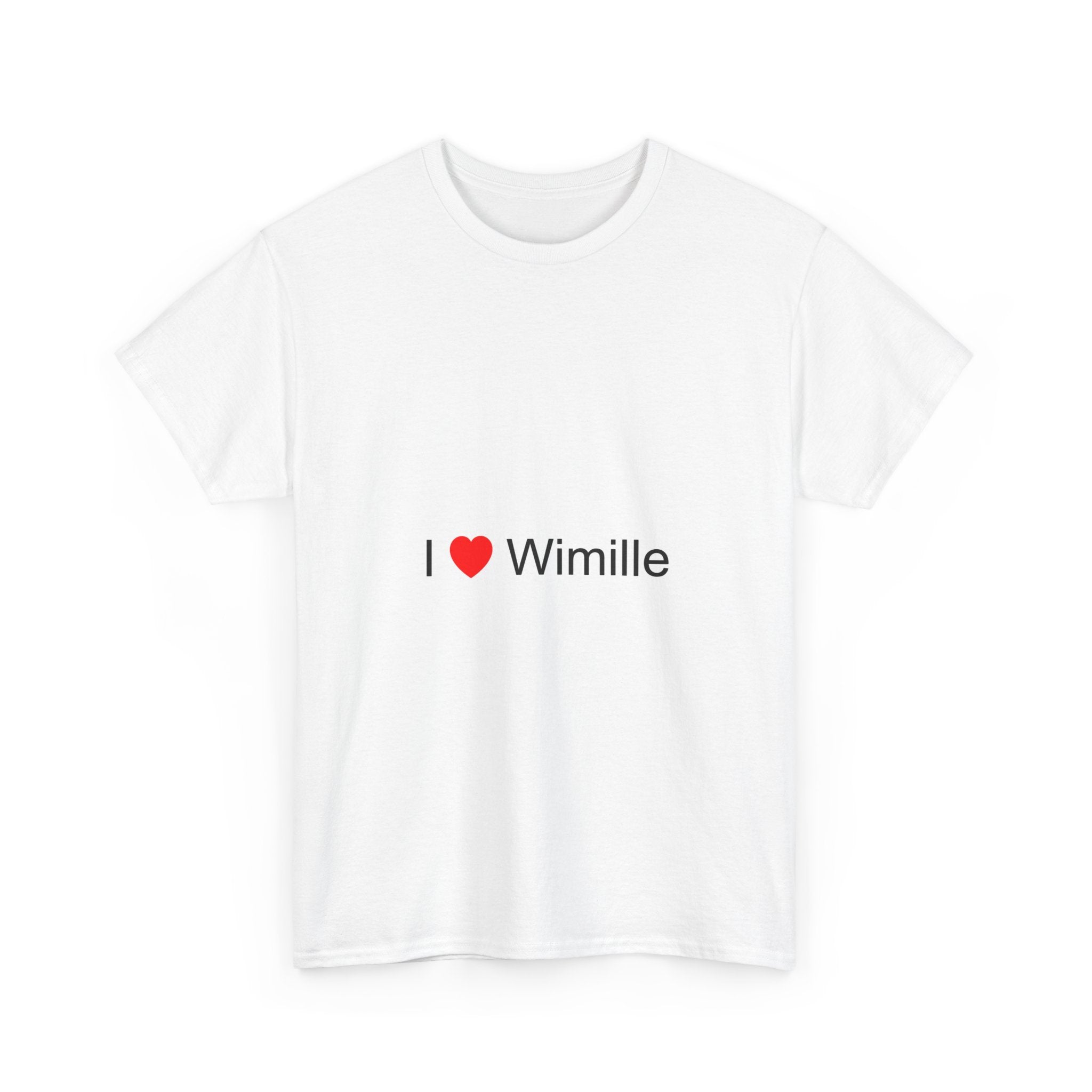 T-shirt I love wimille