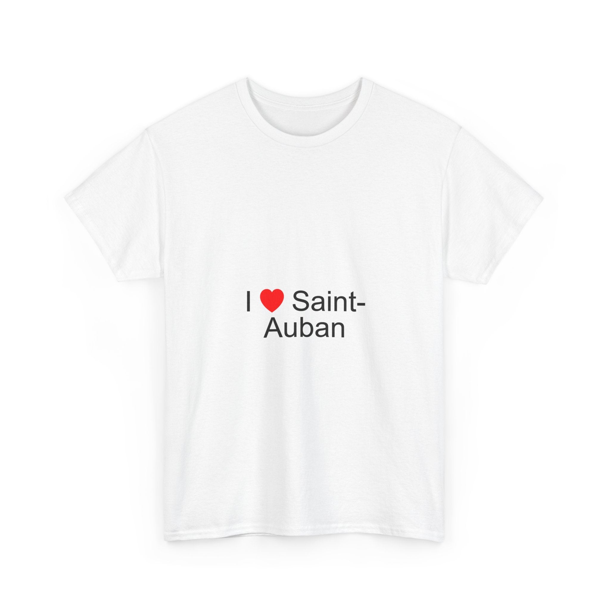 T-shirt I love saint-auban