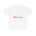 T-shirt I love ronchamp