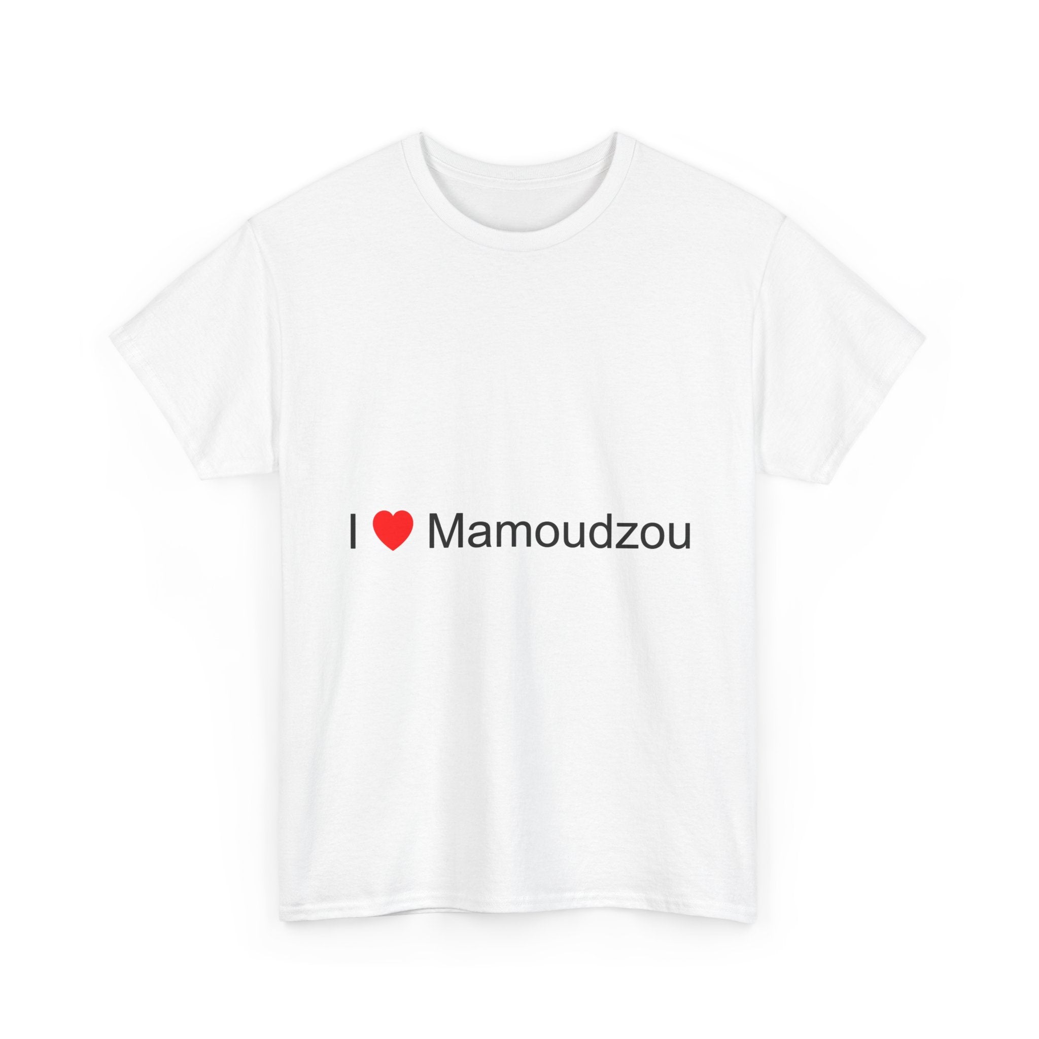 T-shirt I love mamoudzou