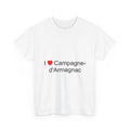 T-shirt I love campagne-d'armagnac