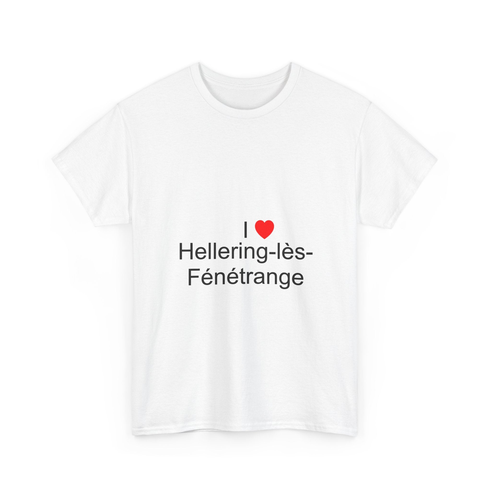 T-shirt I love hellering-lès-fénétrange