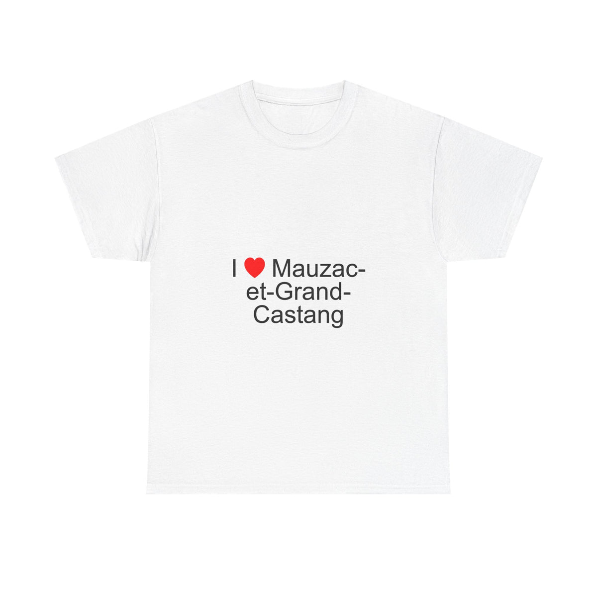 T-shirt I love mauzac-et-grand-castang