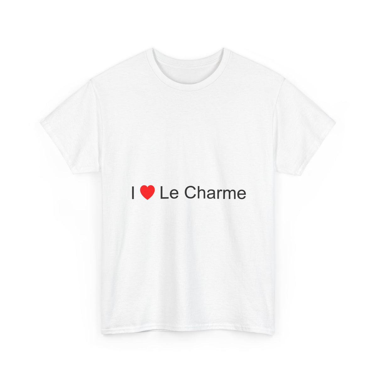 T-shirt I love le charme