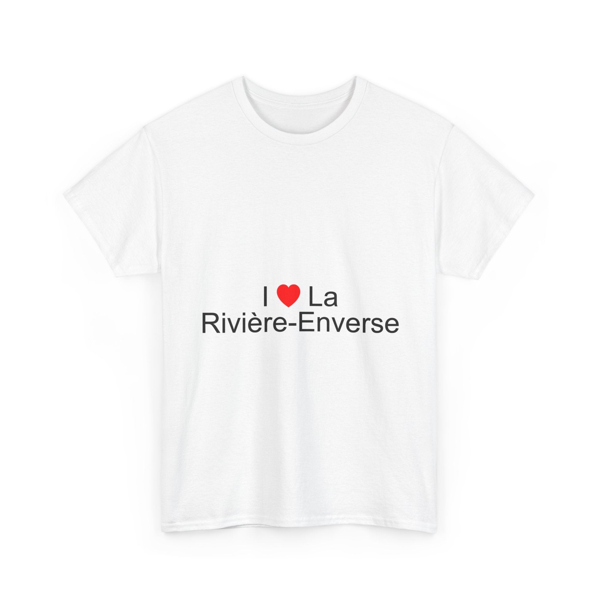 T-shirt I love la rivière-enverse