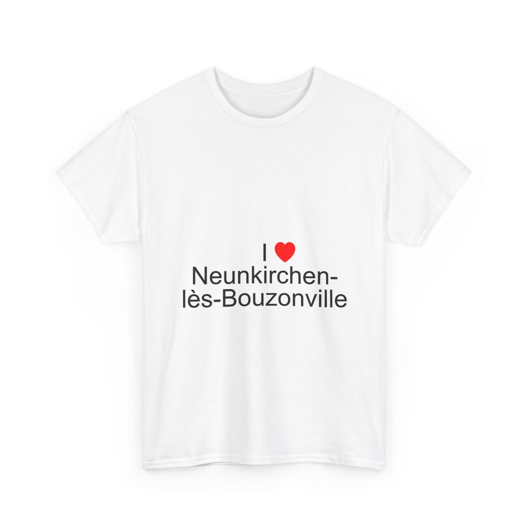 T-shirt I love neunkirchen-lès-bouzonville