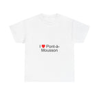 T-shirt I love Pont-à-Mousson