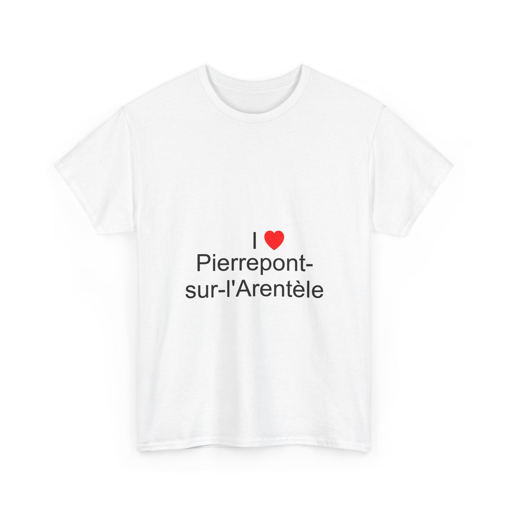 T-shirt I love pierrepont-sur-l'arentèle