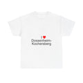 T-shirt I love dossenheim-kochersberg