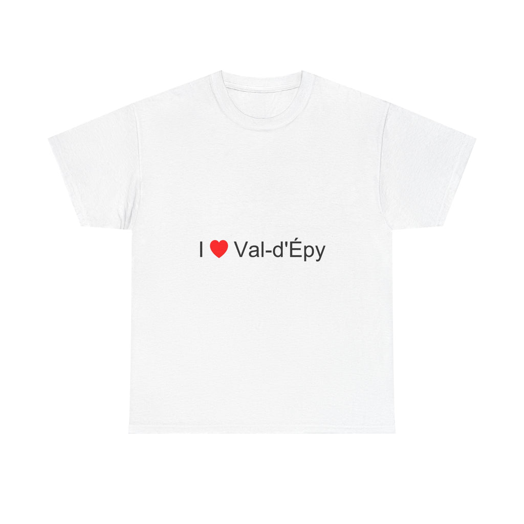 T-shirt I love val-d'épy