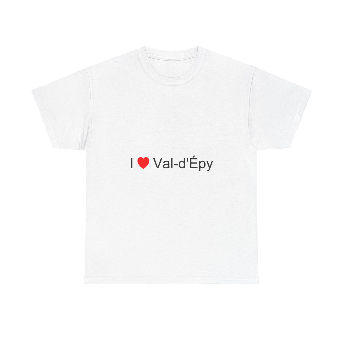 T-shirt I love val-d'épy