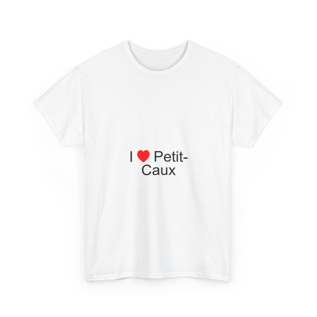 T-shirt I love petit-caux