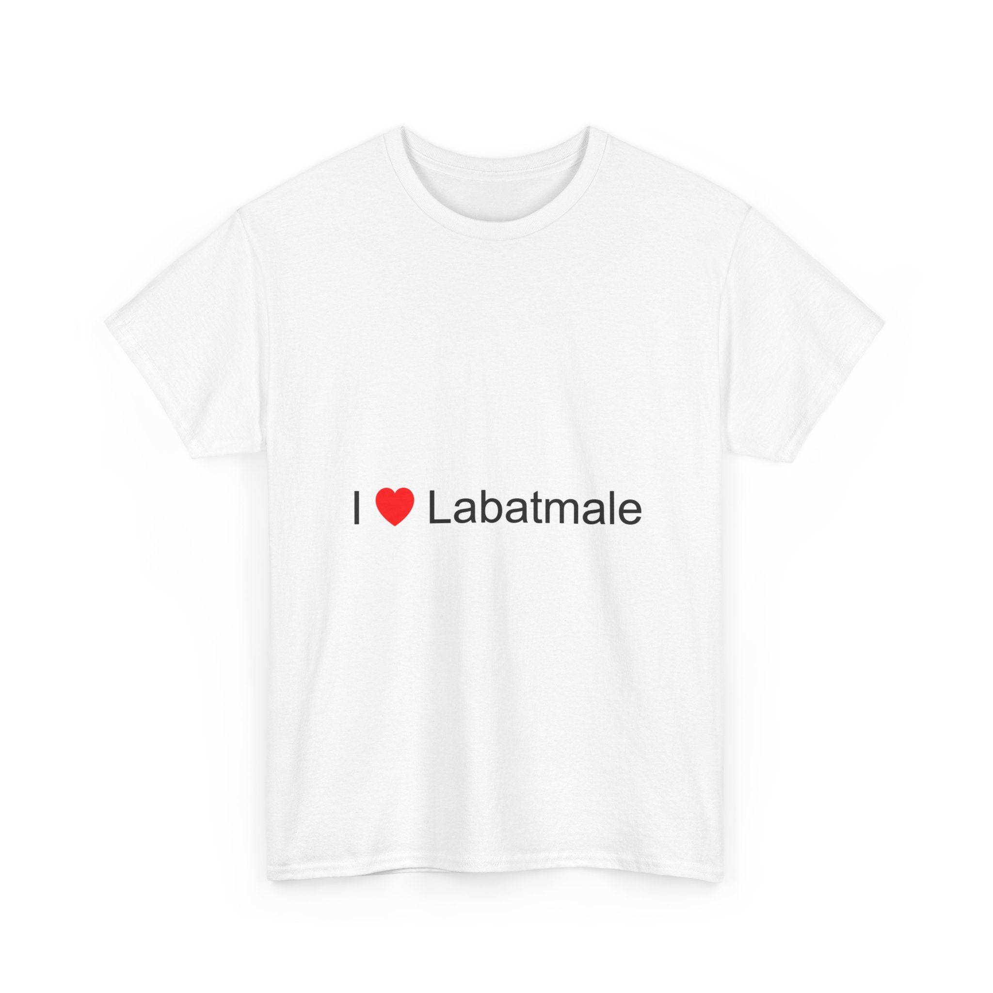 T-shirt I love labatmale