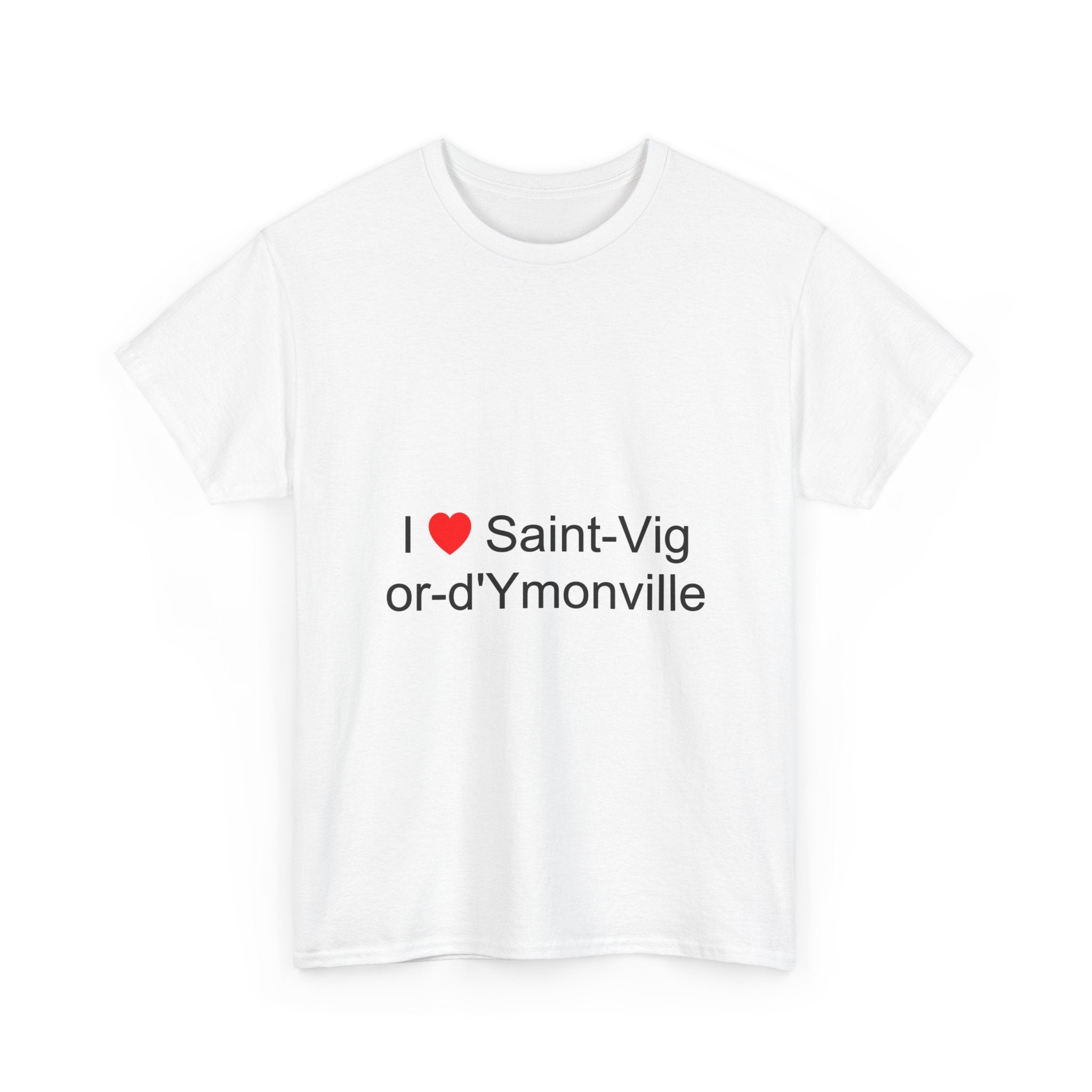 T-shirt I love saint-vigor-d'ymonville
