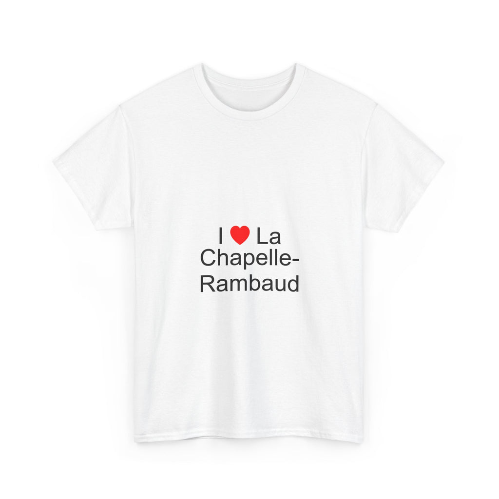 T-shirt I love la chapelle-rambaud
