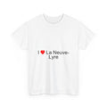 T-shirt I love la neuve-lyre