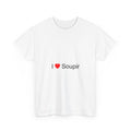 T-shirt I love soupir