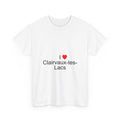 T-shirt I love clairvaux-les-lacs