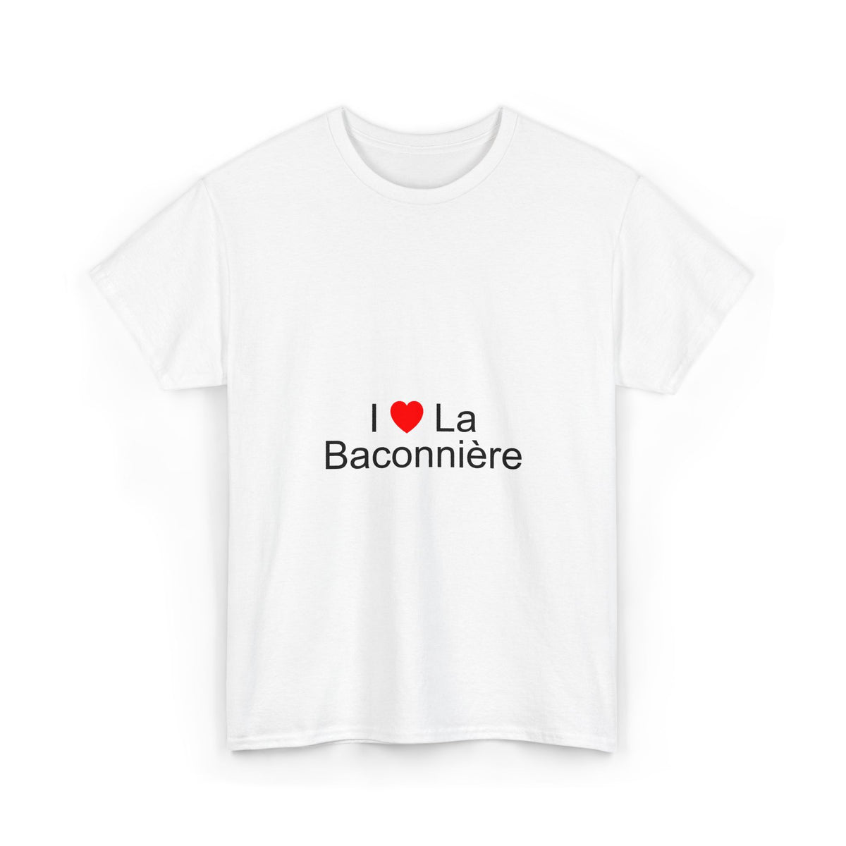 T-shirt I love La Baconnière