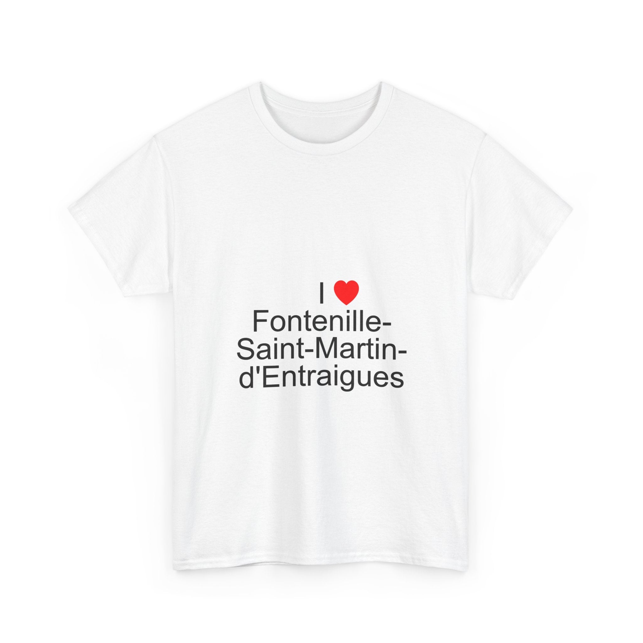 T-shirt I love fontenille-saint-martin-d'entraigues