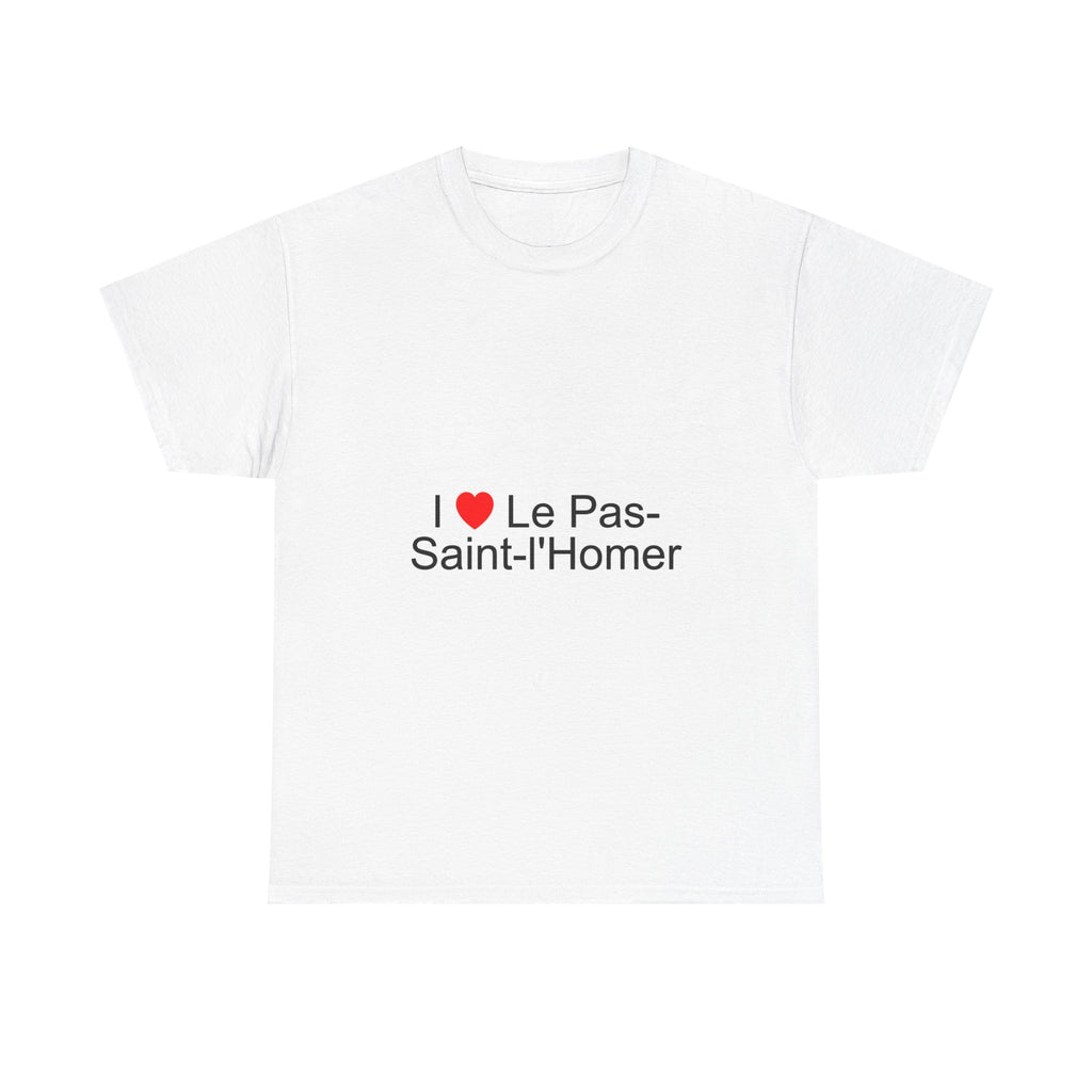 T-shirt I love le pas-saint-l'homer