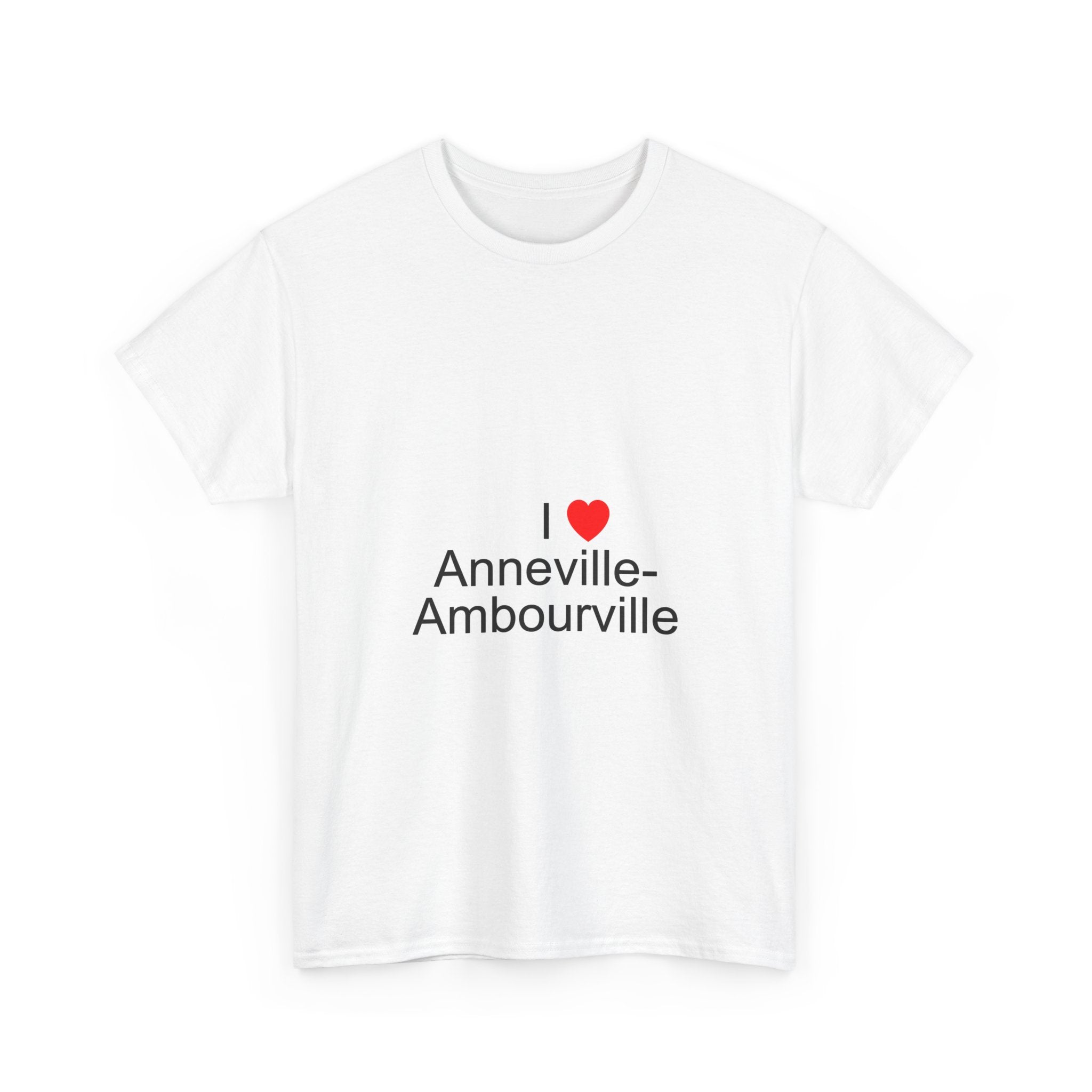 T-shirt I love anneville-ambourville
