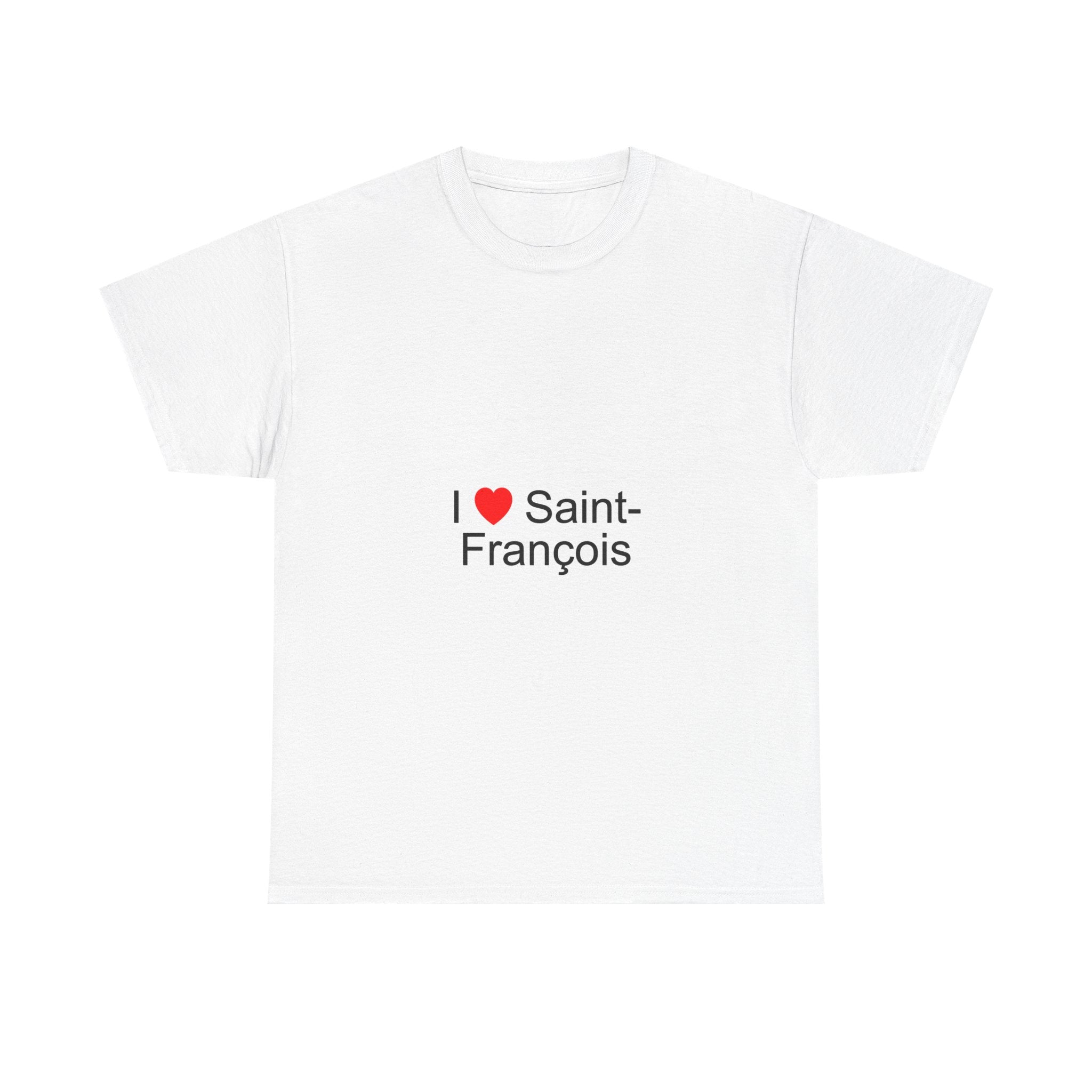 T-shirt I love saint-françois